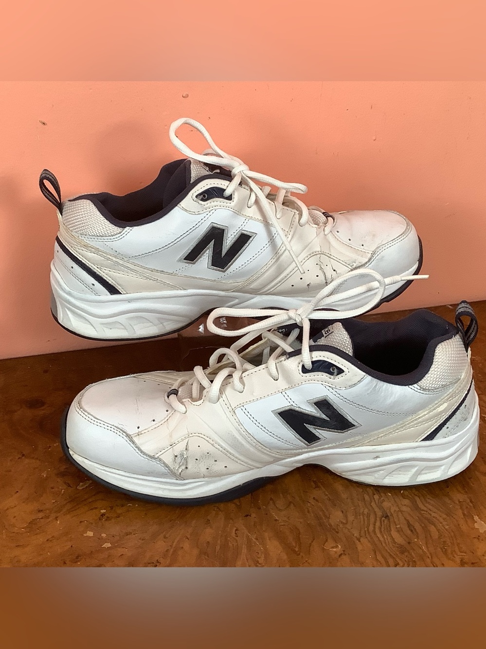 NEW BALANCE SNEAKERS 623 Men's 11 - White - 2E WIDE - MX623WN